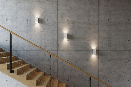 Aplique BLOCCO blanco + 1x bombilla LED G9 4000K Fría 4,5W 530lm