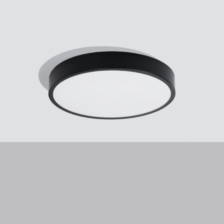 Plafón ONYX 50 negro LED 3000K