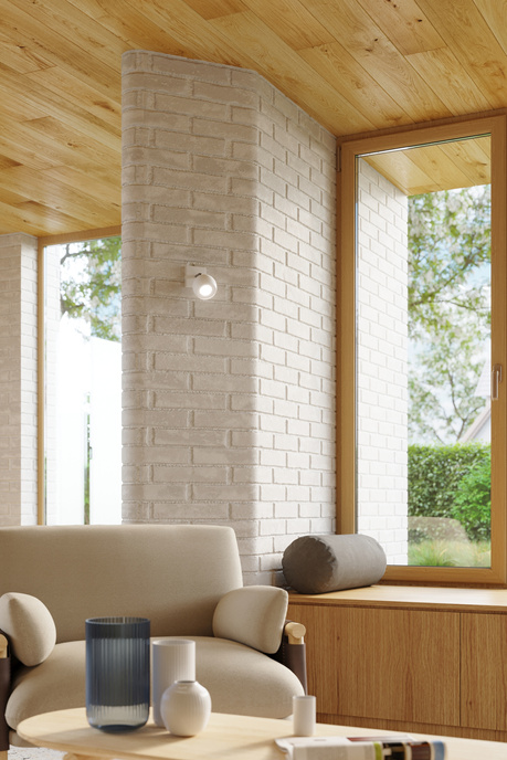 Plafond OCULARE 4 blanco + 4x Bombilla LED GU-10 3000K Cálido 7W 620lm