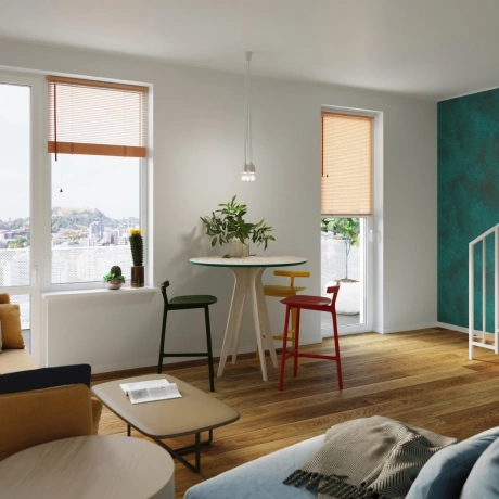 Lámpara colgante DIEGO 3 blanco