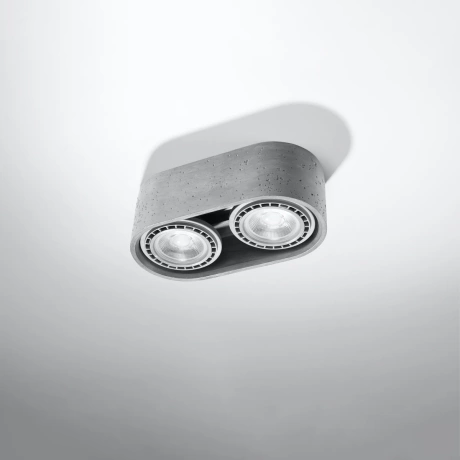 Lámpara de techo BASIC 2 hormigón