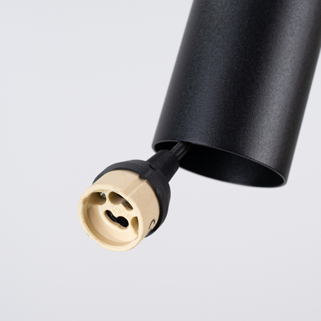 Lámpara colgante PELTA 1 negro/azul marino