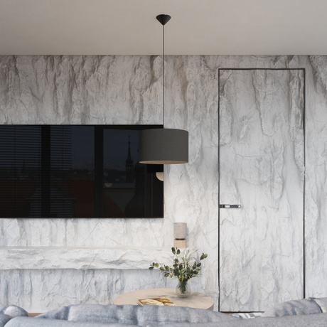 Lámpara colgante NOVA 30 negra + 1x bombilla LED E27 4000K Frío 7,5W 690lm