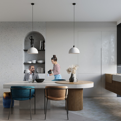 Lámpara colgante PABLITO + 1x bombilla LED E27 3000K Cálida 7,5W 620lm