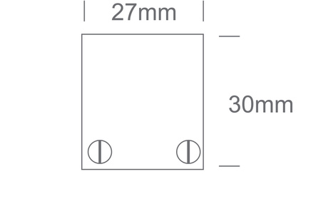 Carril magnético 2m negro MINI ON/OFF DALI 48V