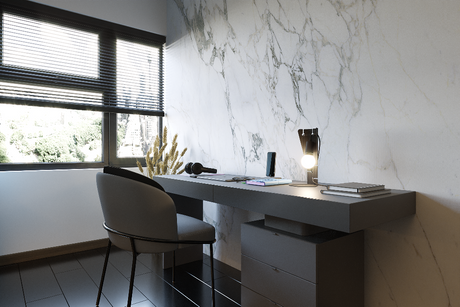 Lámpara de escritorio ARBY negra + 1x bombilla LED E27 4000K Fría 7,5W 650lm