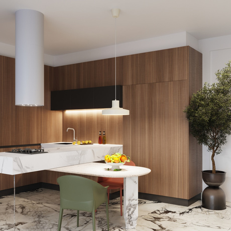 Lámpara colgante BILO beżowa