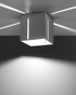 Plafond PIXAR blanco + 1x bombilla LED G9 3000K Warm 4.5W 510lm