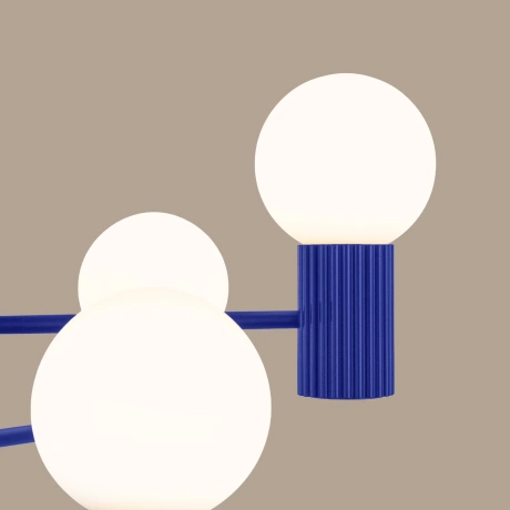 Lámpara HALO 6 azul ultramar