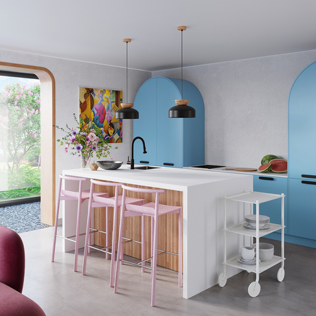 MARION lámpara colgante negra + 1x bombilla LED E27 4000K Frío 7,5W 690lm