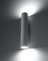 Aplique LAGOS 2 blanco + 2x bombilla LED GU-10 4000K Fría 7W 630lm