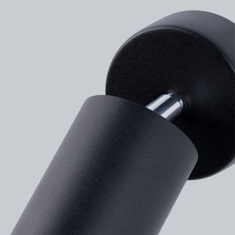 Aplique LEMMI 1 negro + 1x bombilla LED GU-10 4000K Fría 7W 530lm