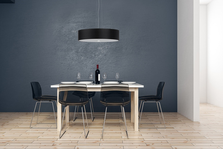 Lámpara de araña SKALA 50 negra + 5x bombillas LED E27 3000K Cálida 7,5W 620lm