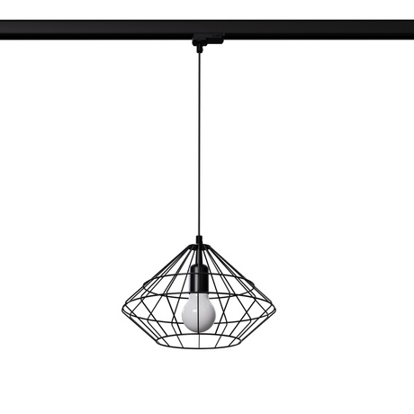 UMBERTO lámpara colgante negro E27 4000K 7,5W 690lm