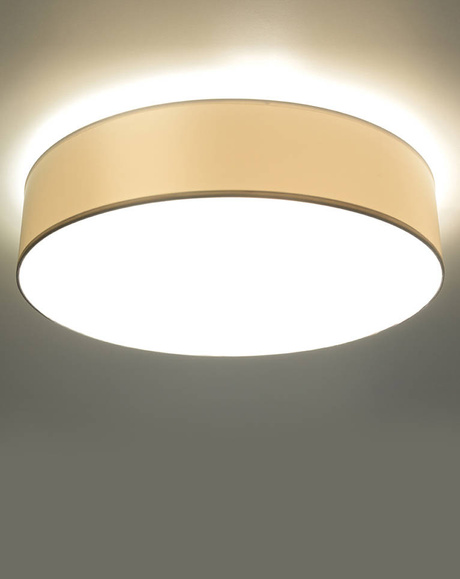 Plafón ARENA 55 BLANCO + 4 bombillas LED E27 3000K Cálido 7,5W 620lm