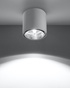 Plafond TIUBE blanco + 1x bombilla LED GU10 AR111 4000K FRÍO 10W 850lm