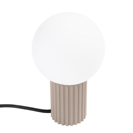 Lámpara de mesa HALO taupe