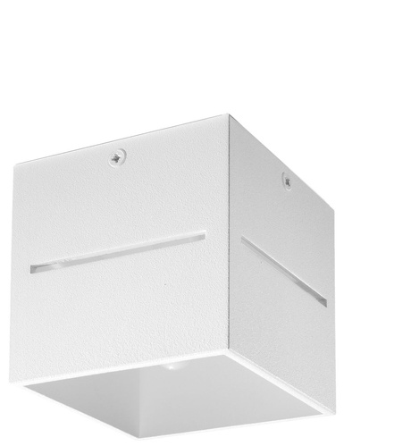 Plafond LOBO blanco + 1x bombilla LED G9 4000K Fría 4,5W 530lm