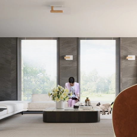 Aplique LAPPO madera natural