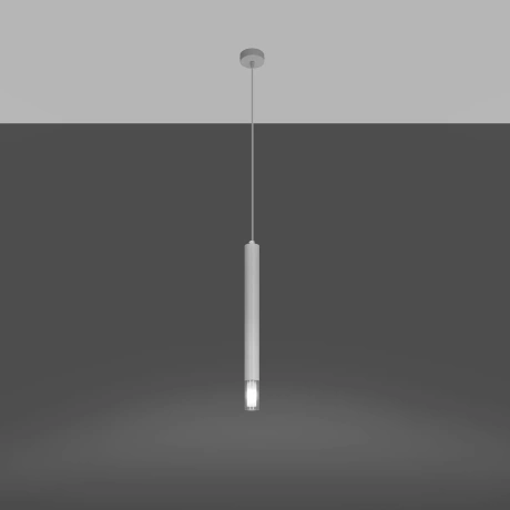 Lámpara colgante WEZYR 1 blanco