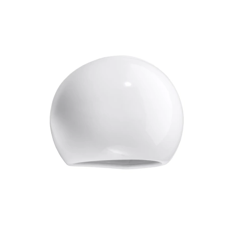 Aplique barnizado GLOBE blanco brillo