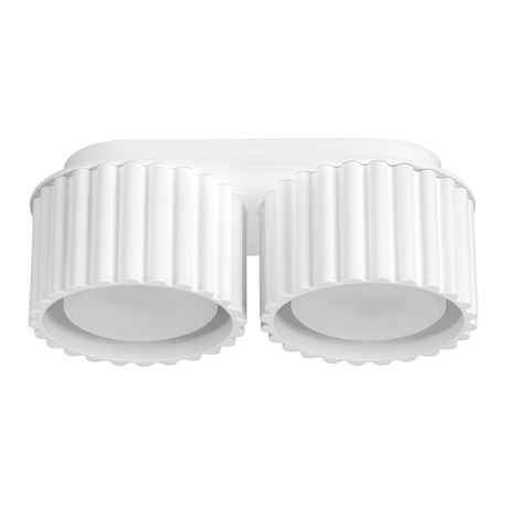 Lámpara de techo AURA 2 blanca Gx53