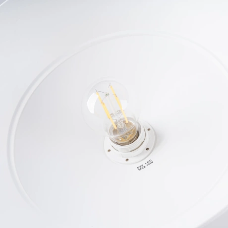 Lámpara colgante FANO blanca