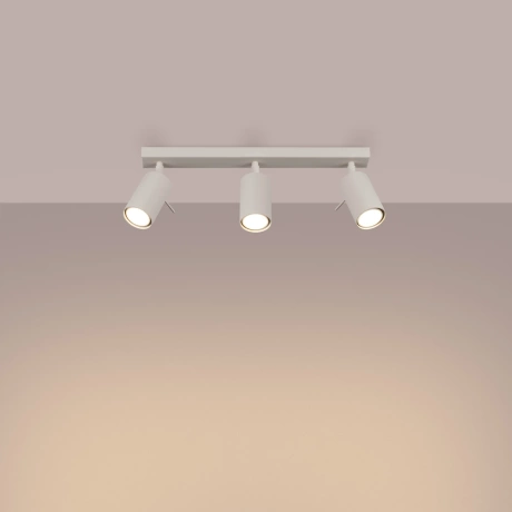 Lámpara de techo RING 3L beige