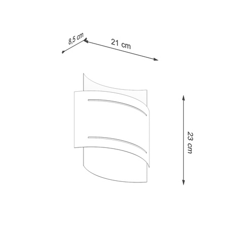 Aplique HESTIA negro + 1x bombilla LED G9 3000K Warm 4.5W 510lm