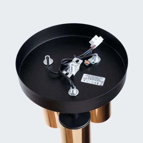 Lámpara de techo WINX 3P negro/oro