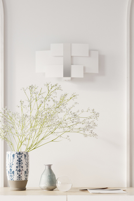 Aplique CELIA cromo + 2x bombilla LED G9 3000K Warm 4.5W 510lm