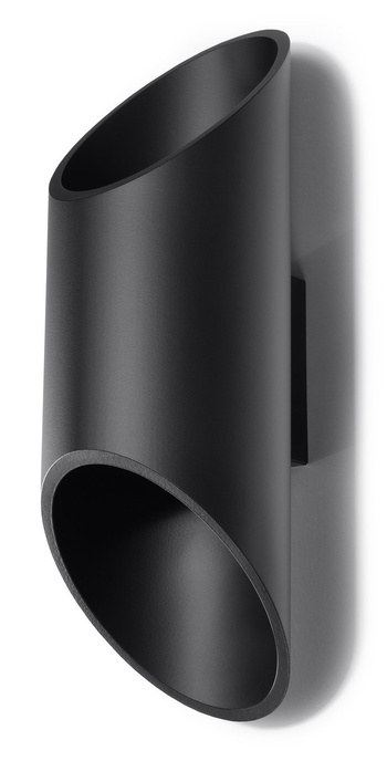 Aplique PENNE 30 negro + 1x bombilla LED G9 4000K Fría 4,5W 530lm