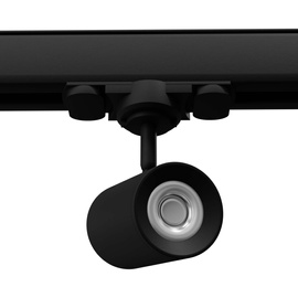 OSSI negro GU10 3000K 7W 540lm