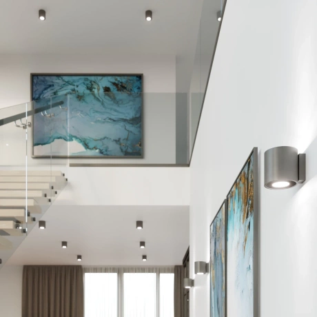 Aplique ORBIS 1 antracita