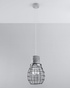 Lámpara colgante LUGO + 1x bombilla LED E27 4000K Fría 7,5W 650lm