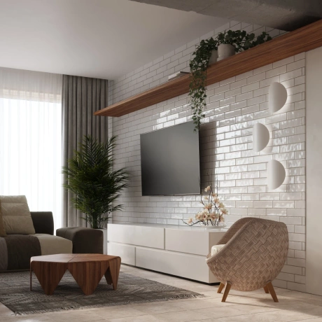 Aplique SENSES blanco