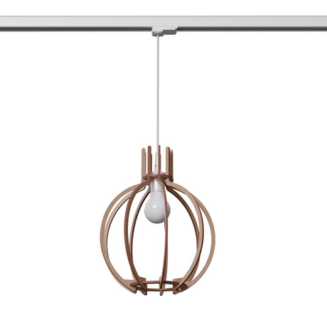 ARANCIA lámpara colgante de madera natural E27 3000K 7.5W 620lm #W