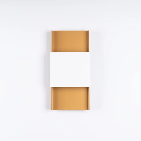 Aplique DURLIN oro/blanco