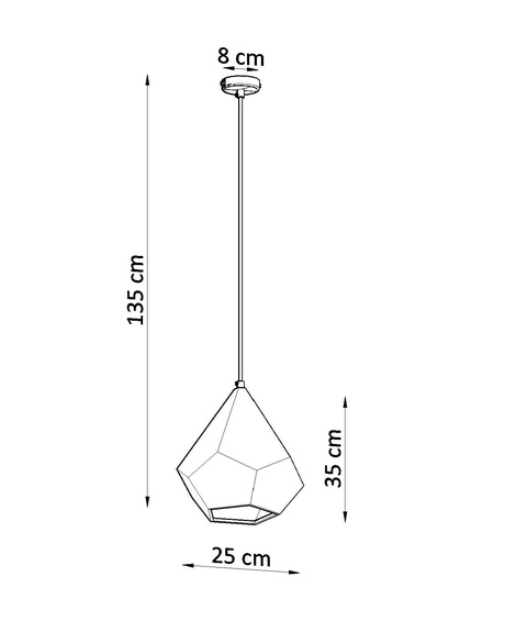 PAVLUS lámpara colgante de cerámica blanca + 1x bombilla LED E27 4000K Fría 7,5W 650lm