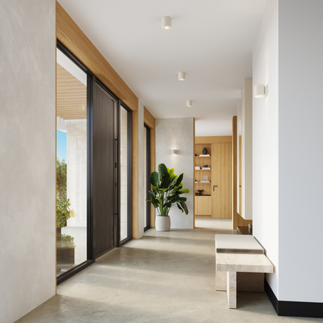 Aplique ORBIS hormigón beige