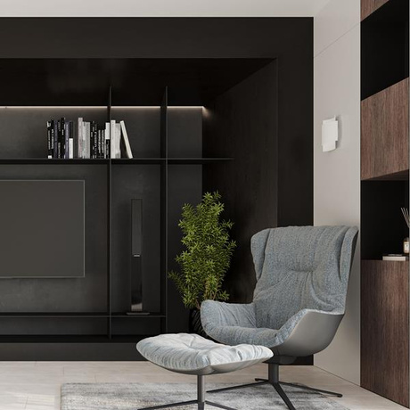 Aplique HESTIA blanco + 1x bombilla LED G9 3000K Warm 4.5W 510lm