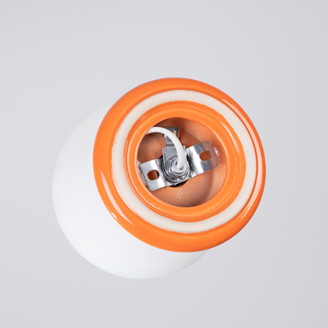 Lámpara de techo ZORI naranja IP44