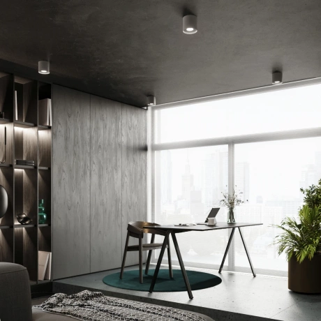 Lámpara de techo MIKA gris