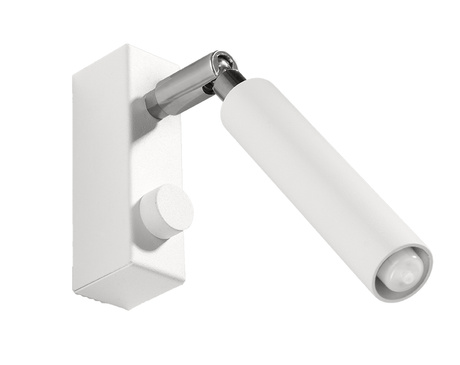 Aplique EYETECH 1 blanco + 1x bombilla LED G9 3000K Cálido 4.5W 510lm