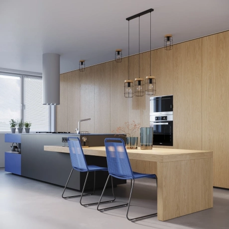 Lámpara colgante GOTTO 3L