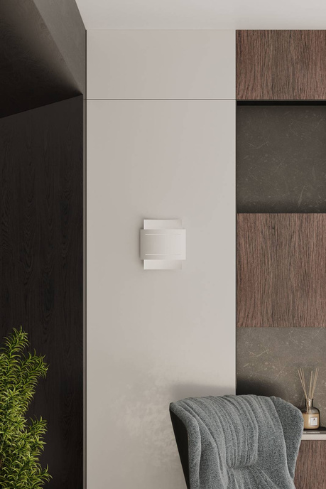 Aplique HESTIA blanco + 1x bombilla LED G9 3000K Warm 4.5W 510lm