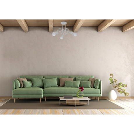 Lámpara SUPEŁ 3 blanca + 3x bombilla LED E27 4000K Fría 7,5W 650lm