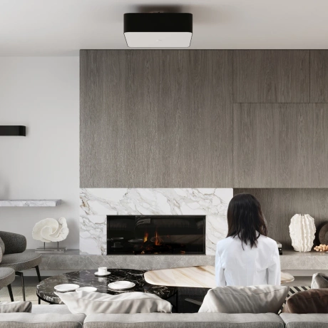 Lámpara de techo LOKKO 55 blanca