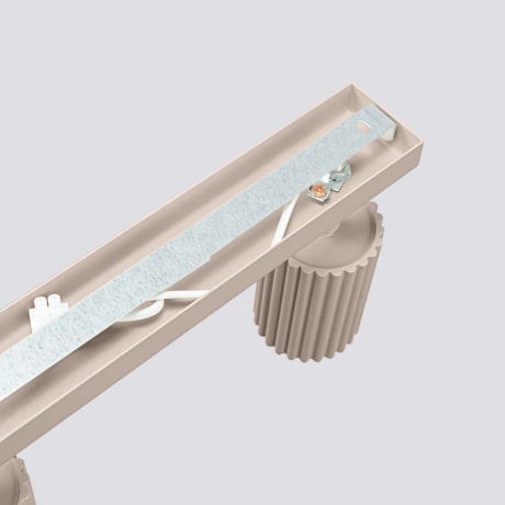 Lámpara de techo KARBON 6L taupe