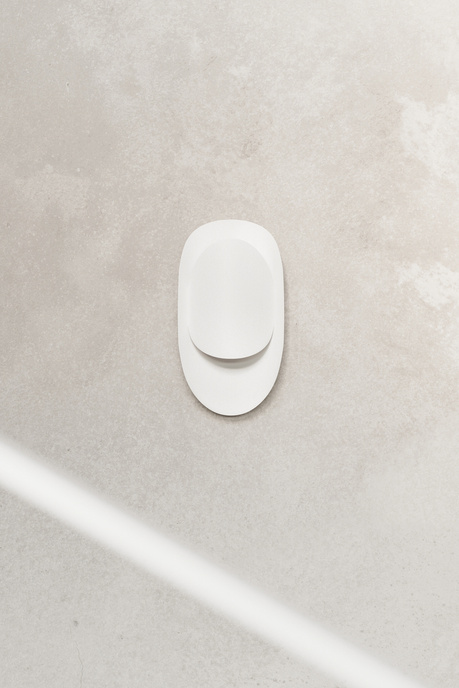 Aplique TEAR blanco + 1x bombilla LED G9 3000K Warm 4.5W 510lm